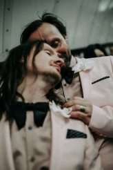Intimate London Wedding with The Grooms in Matching Pink Suits! (29)