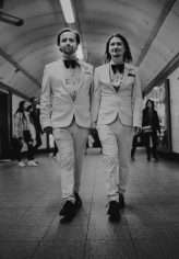 Intimate London Wedding with The Grooms in Matching Pink Suits! (31)