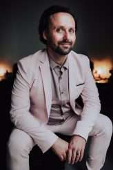 Intimate London Wedding with The Grooms in Matching Pink Suits! (5)