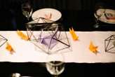 Orange & Purple, Foxes & Cats, Art & Geometric Wedding (15)