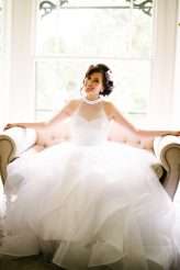 Orange & Purple, Foxes & Cats, Art & Geometric Wedding (23)