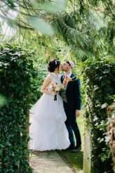 Orange & Purple, Foxes & Cats, Art & Geometric Wedding (62)