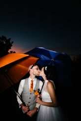 Orange & Purple, Foxes & Cats, Art & Geometric Wedding (85)