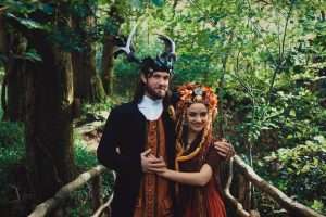 pagan wedding attire