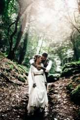 Relaxed Boho Woodland Wedding With a Rock n Roll Twist (23)