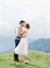 Simple & Intimate Destination Wedding in the Stormy French Alps (10)