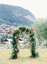 Simple & Intimate Destination Wedding in the Stormy French Alps (4)