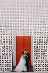 Whimsical & Geeky Mid-Century Wedding in Palm Springs (65)