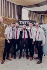 Colourful, Tattoo Art Themed Wedding on a Farm (28)