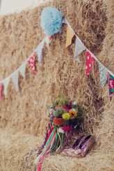 Colourful, Tattoo Art Themed Wedding on a Farm (42)