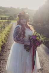 Colourful, Tattoo Art Themed Wedding on a Farm (45)