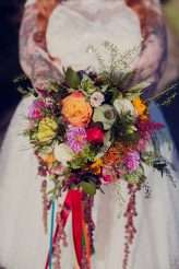 Colourful, Tattoo Art Themed Wedding on a Farm (46)