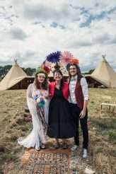 Crafty, Rainbow & Fun-Filled Festival Wedding (25)