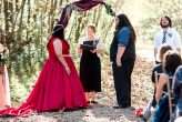 Dark Romance Campsite Wedding on Friday 13th (28)