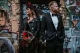 Dia De Los Muertos Meets Rockabilly Wedding in a Berlin Nightclub (14)