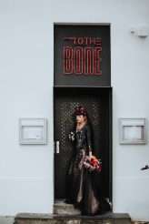 Dia De Los Muertos Meets Rockabilly Wedding in a Berlin Nightclub (17)