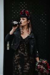 Dia De Los Muertos Meets Rockabilly Wedding in a Berlin Nightclub (18)