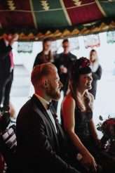 Dia De Los Muertos Meets Rockabilly Wedding in a Berlin Nightclub (27)