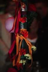 Dia De Los Muertos Meets Rockabilly Wedding in a Berlin Nightclub (29)