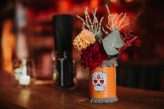 Dia De Los Muertos Meets Rockabilly Wedding in a Berlin Nightclub (41)