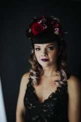 Dia De Los Muertos Meets Rockabilly Wedding in a Berlin Nightclub (5)