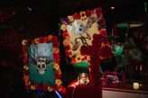 Dia De Los Muertos Meets Rockabilly Wedding in a Berlin Nightclub (52)