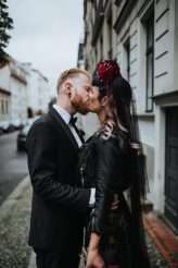 Dia De Los Muertos Meets Rockabilly Wedding in a Berlin Nightclub (8)