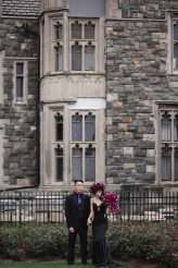 Elegant Gothic Castle Wedding (with a Black Wedding Dress!) (40)