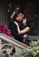 Elegant Gothic Castle Wedding (with a Black Wedding Dress!) (46)