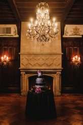 Elegant Gothic Castle Wedding (with a Black Wedding Dress!) (74)