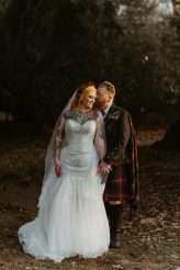 Festive Scottish Wedding Inspired by Christmas Markets (26)