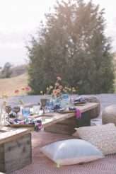 Intimate Glamping Wedding in Canada Inspired by Rainbows, Mermaids & Unicorns! (19)b