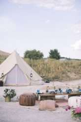Intimate Glamping Wedding in Canada Inspired by Rainbows, Mermaids & Unicorns! (22)