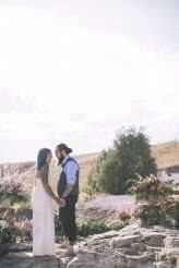 Intimate Glamping Wedding in Canada Inspired by Rainbows, Mermaids & Unicorns! (3)