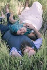 Intimate Glamping Wedding in Canada Inspired by Rainbows, Mermaids & Unicorns! (30)