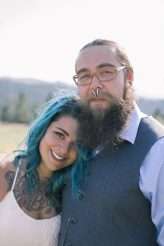 Intimate Glamping Wedding in Canada Inspired by Rainbows, Mermaids & Unicorns! (38)