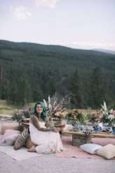 Intimate Glamping Wedding in Canada Inspired by Rainbows, Mermaids & Unicorns! (44)