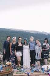 Intimate Glamping Wedding in Canada Inspired by Rainbows, Mermaids & Unicorns! (45)