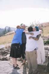 Intimate Glamping Wedding in Canada Inspired by Rainbows, Mermaids & Unicorns! (5)