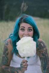 Intimate Glamping Wedding in Canada Inspired by Rainbows, Mermaids & Unicorns! (50)