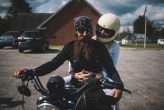 Motorcycle Elopement with the Bride & Groom in Double Denim (48)