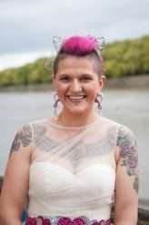 Relaxed Pink Pub Wedding All Fun, No Formalities (10)