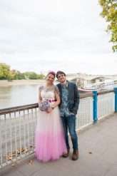 Relaxed Pink Pub Wedding All Fun, No Formalities (24)