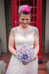 Relaxed Pink Pub Wedding All Fun, No Formalities (4)