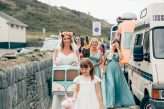 Beach Wedding Where the Marvel Universe, VW Camper Vans & Surfing Collide (28)