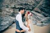 Beach Wedding Where the Marvel Universe, VW Camper Vans & Surfing Collide (60)