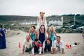 Beach Wedding Where the Marvel Universe, VW Camper Vans & Surfing Collide (71)