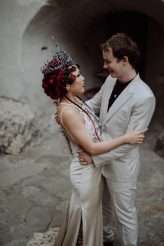 Big Budget Sci-Fi vs Neo-Gothicism Wedding at Bran Castle, Romania! (101)