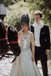 Big Budget Sci-Fi vs Neo-Gothicism Wedding at Bran Castle, Romania! (36)