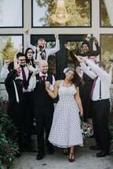 Black & White Retro Inspired Friday 13th Wedding (21)